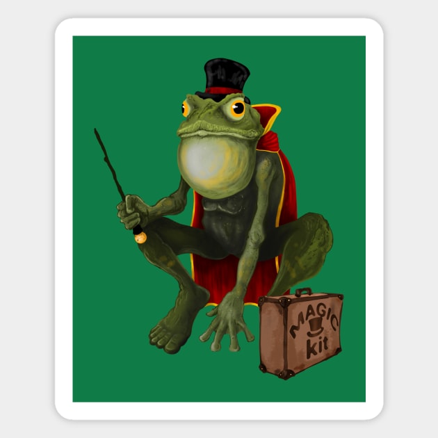 The Loveland Frogman Magnet by Harley Warren